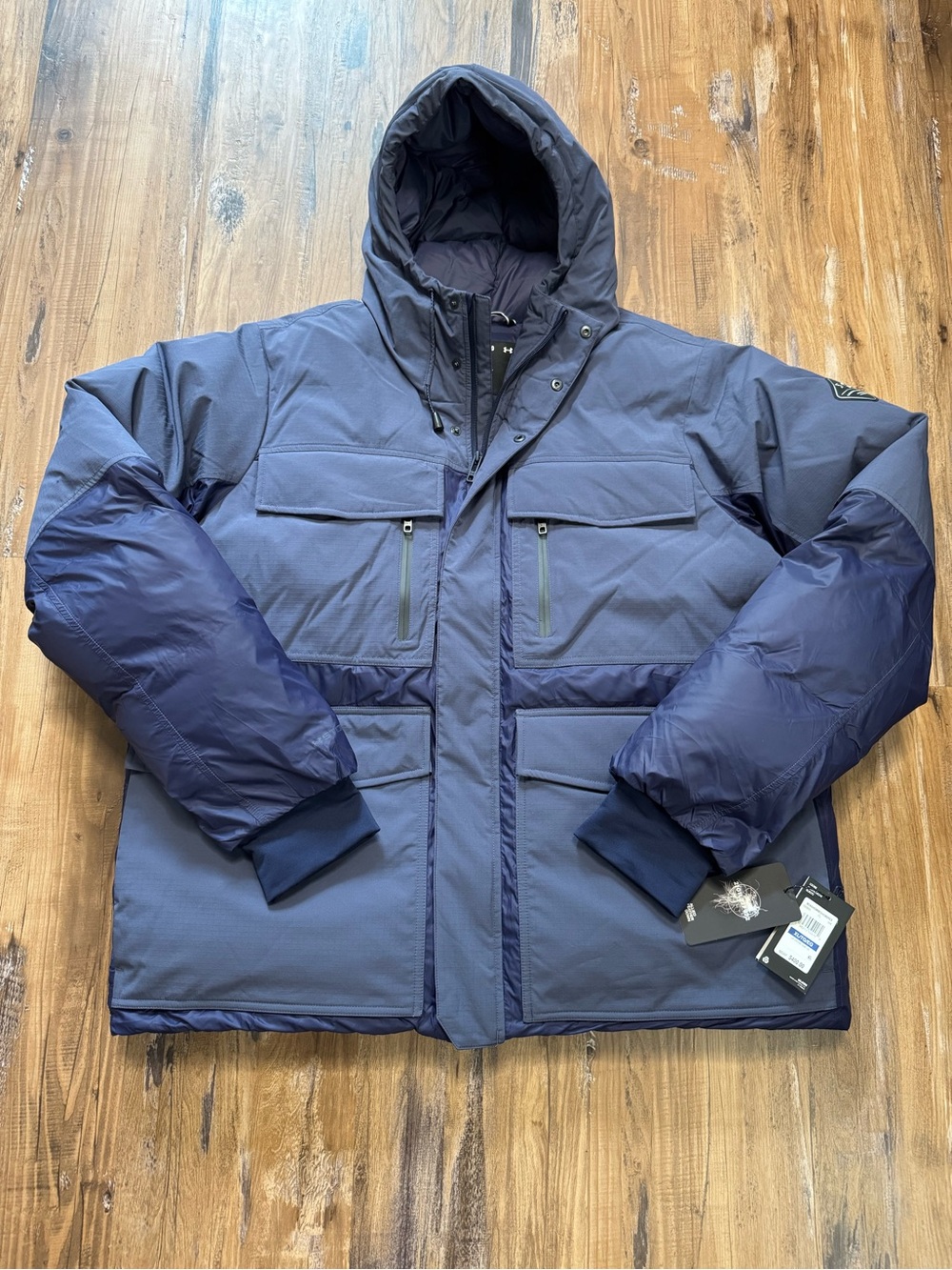 Men's  under Armour Water Repellent Jacket - Navy